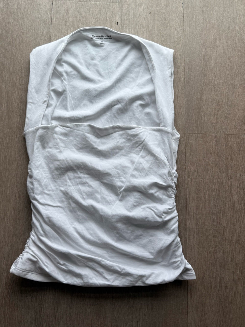 Abercrombie & Fitch White Tank Top